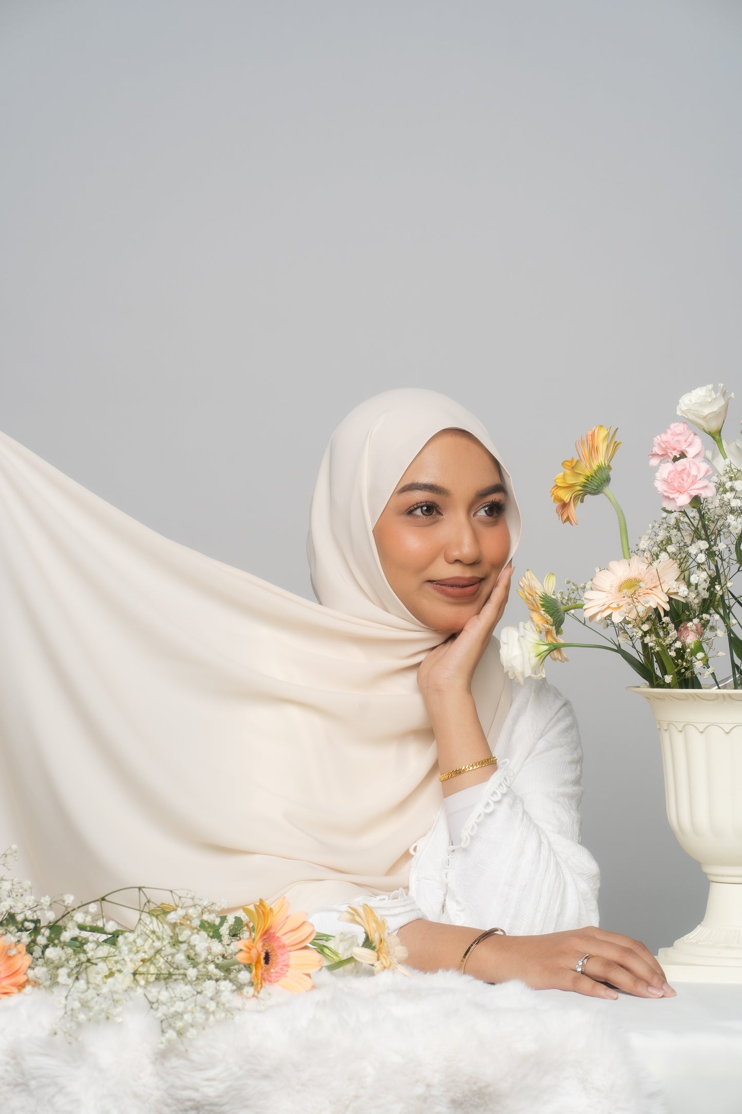 (DISPLAY PC) Medina Silk — Buttercream
