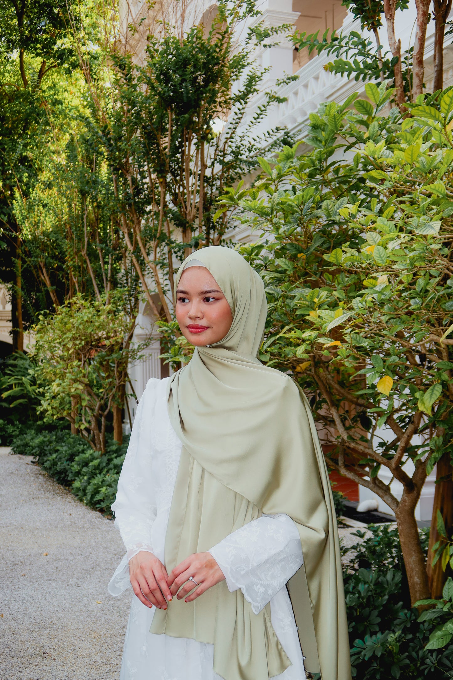 Imani Satin — Green Tea