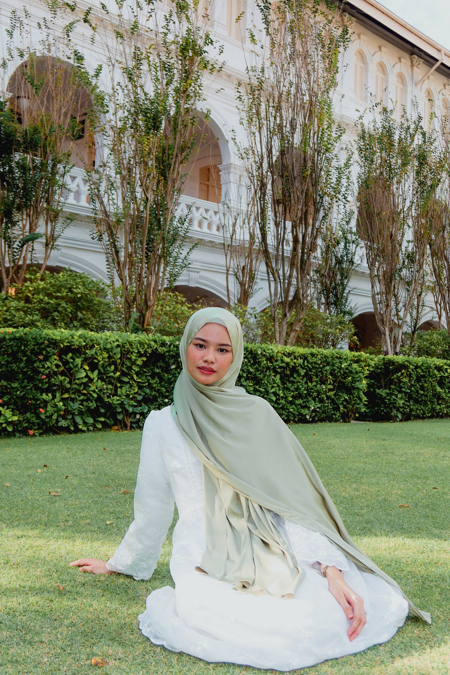 Imani Satin — Green Tea