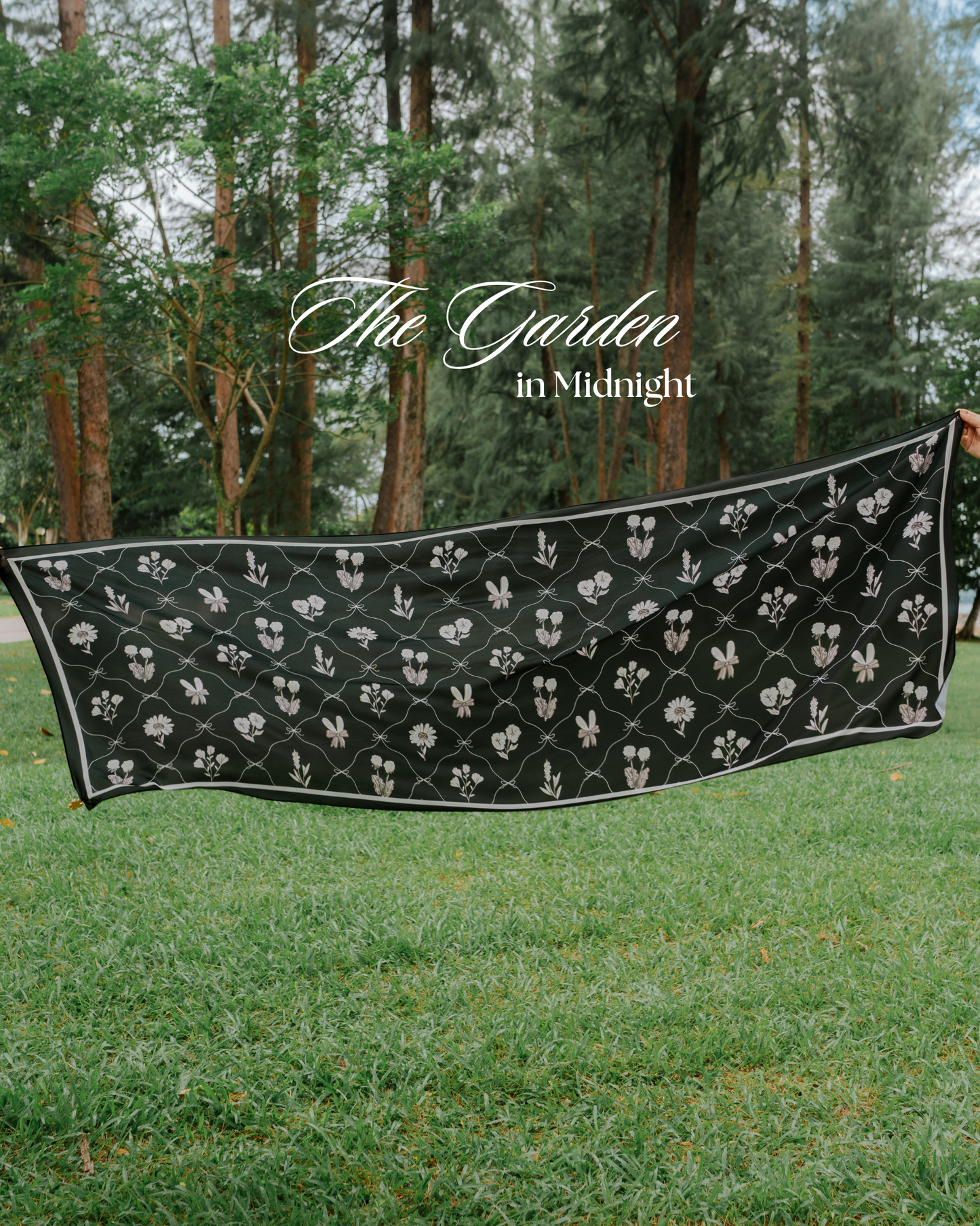 The Garden in Moonlight